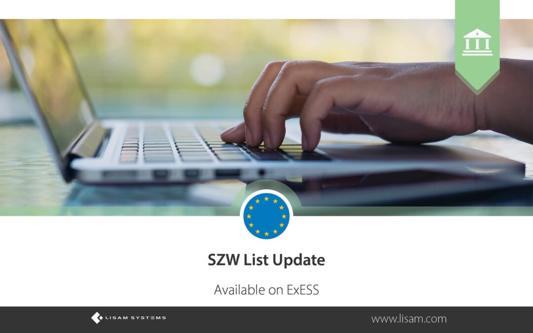 Nieuwe SZW-lijst en ZZS-lijst januari 2023 nu beschikbaar in ExESS!  